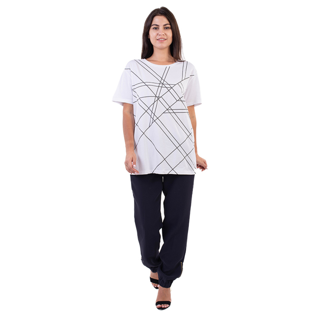 Network T-Shirt Women size XS Dim Gray